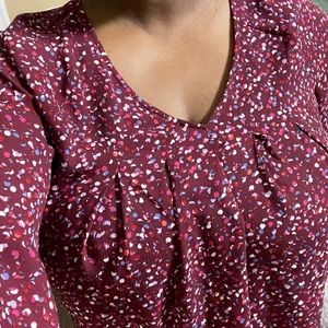 Ana boho long sleeve blouse